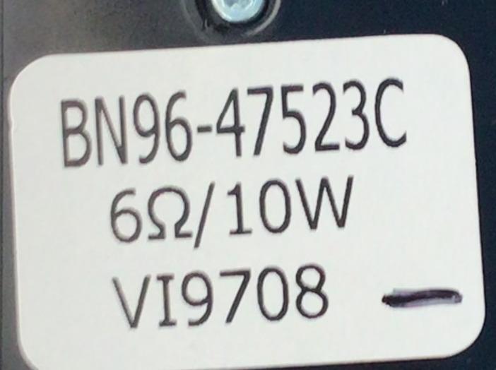 KIT DE BOCINAS PARA TV SAMSUNG ( 2 PZ ) / NUMERO DE PARTE BN96-47523C / BN63-17816A / BN9647523C / 65Q9S / VI9708 / BN63-17818A / PANEL CY-TR075JLLVDH / MODELO QN75Q900RBFXZA - Imagen 3